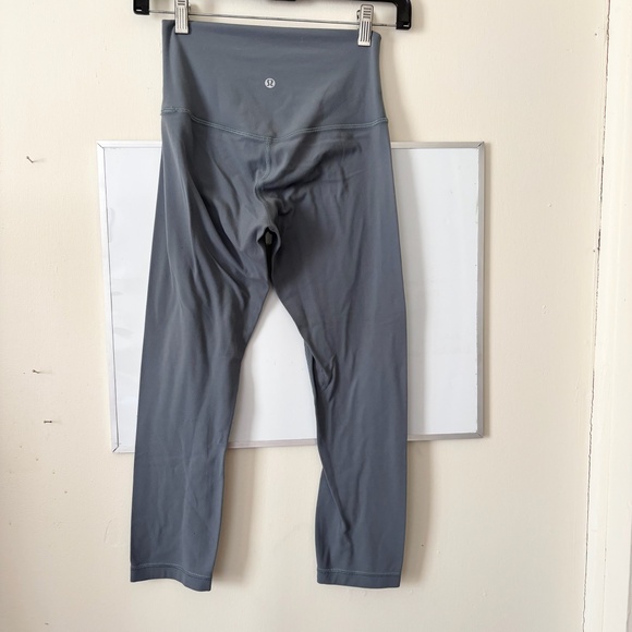 Lululemon Align Crop 21", Blue Charcoal - Picture 3 of 5
